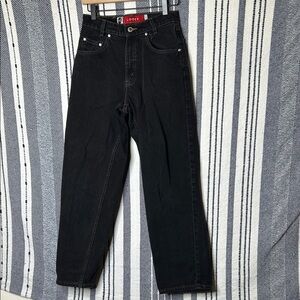 Vintage Silver Tab Loose Fit Jeans